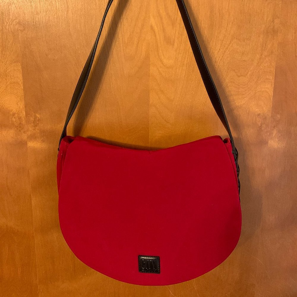 DKNY City Red Shoulder Bag